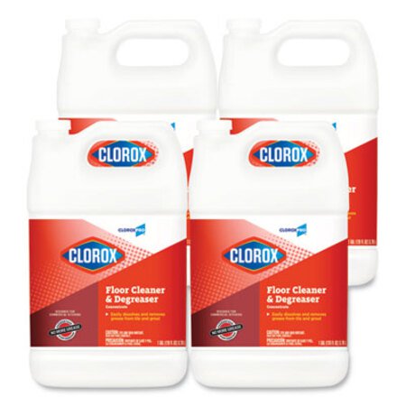Picture of Professional Floor Cleaner and Degreaser Concentrate, 1 gal Bottle, 4/CartonCLO-30892CT
