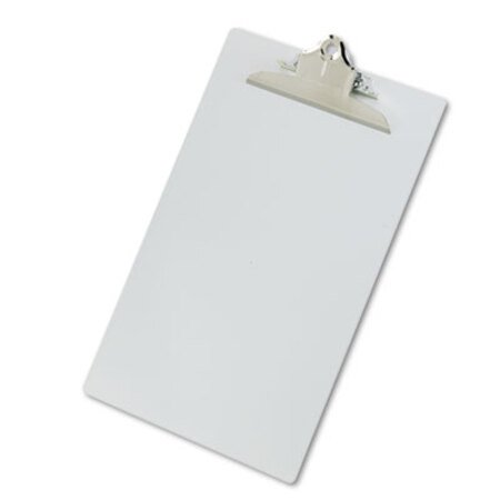 Picture of Aluminum Clipboard w/High-Capacity Clip, 1" Clip Cap, 82 x 14 Sheets, SilverSAU-22519