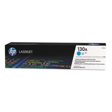 Picture of HP 130A, (CF351A) Cyan Original LaserJet Toner CartridgeHEW-CF351A