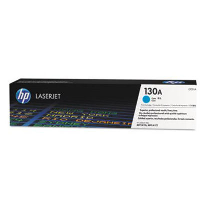 Picture of HP 130A, (CF351A) Cyan Original LaserJet Toner CartridgeHEW-CF351A