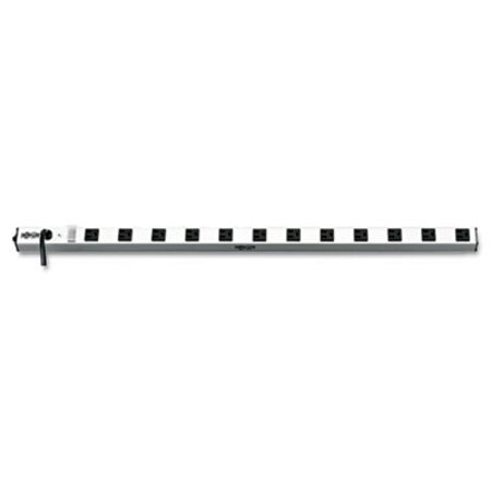 Picture of Vertical Power Strip, 12 Outlets, 15 ft Cord, 36" LengthTRP-PS3612