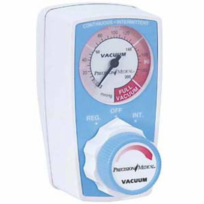 Picture of Precision Medical® Vacuum Regulator Continuous / Intermittent 0 - 200 mmHg DISS Outlet Chemetron AdapterPM3316T