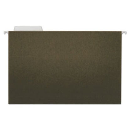 Picture of Hanging File Folders, Legal Size, 1/3-Cut Tab, Standard Green, 25/BoxUNV-14213