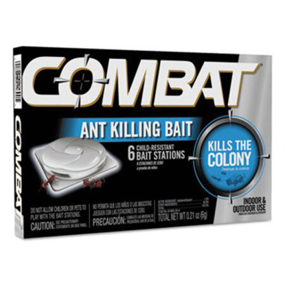 Picture of Combat Ant Killing System, Child-Resistant, Kills Queen and Colony, 6/Box, 12 Boxes/CartonDIA-45901CT
