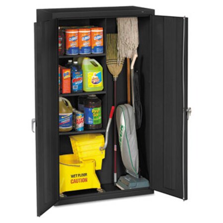 Picture of Janitorial Cabinet, 36w x 18d x 64h, BlackTNN-JAN6618DHBK