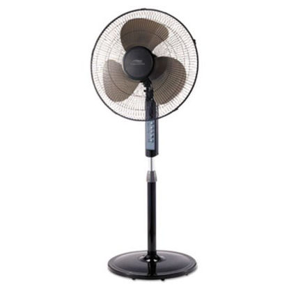 Picture of 16" Remote Control Stand Fan, Three Speeds, BlackLAK-LSF1610BRBM