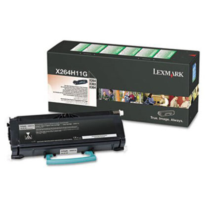 Picture of X264H11G Return Program High-Yield Toner, 9,000 Page-Yield, BlackLEX-X264H11G