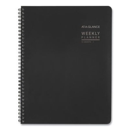 Picture of Contemporary Lite Weekly/Monthly Planner, 11 x 8.25, Black, 2022AAG-7095XL05