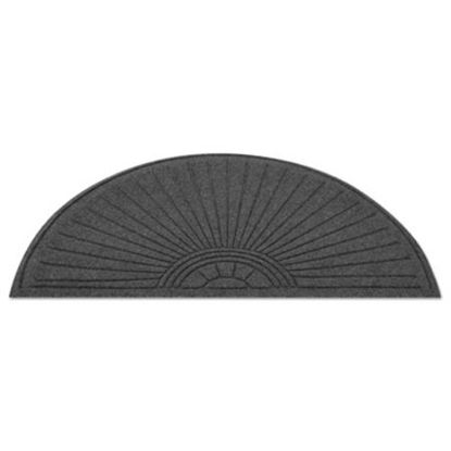 Picture of EcoGuard Diamond Floor Mat, Fan Only, 24 x 48, CharcoalMLL-EGDFAN020404