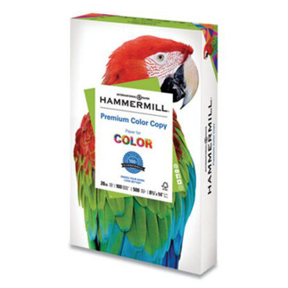 Picture of Premium Color Copy Print Paper, 100 Bright, 28lb, 8.5 x 14, Photo White, 500/ReamHAM-102475