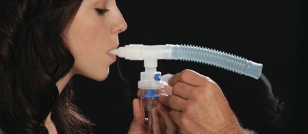 Picture of Handheld Nebulizer Kit Small Volume 6 mL Medication Cup Universal Mouthpiece DeliveryMS-101