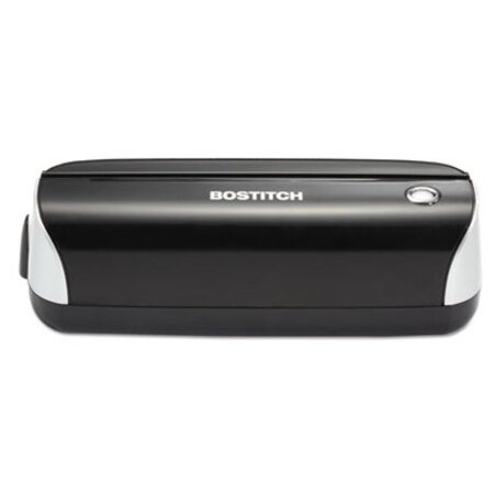 Picture of 12-Sheet Electric Three-Hole Punch, BlackBOS-EHP3BLK