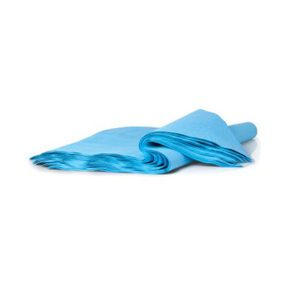 Picture of McKesson Sterilization Wrap Blue 24 X 24 Inch Single Layer Cellulose Steam / EO Gas18-488