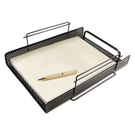 Picture of Urban Collection Punched Metal Letter Tray, 1 Section, Letter Size Files, 10" x 13.75" x 3.5", BlackAOP-ART20002