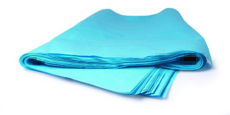 Picture of McKesson Sterilization Wrap Blue 30 X 30 Inch Single Layer Cellulose Steam / EO Gas18-489