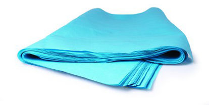 Picture of McKesson Sterilization Wrap Blue 30 X 30 Inch Single Layer Cellulose Steam / EO Gas18-489