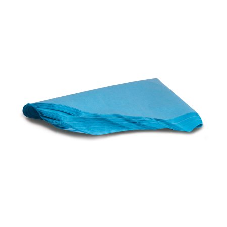 Picture of McKesson Sterilization Wrap Blue 15 X 15 Inch Single Layer Cellulose Steam / EO Gas18-486