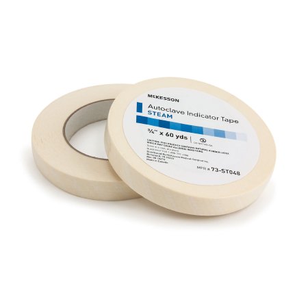 Picture of Steam Indicator Tape McKesson 3/4 Inch X 60 Yard Steam73-ST48
