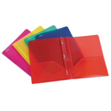 Picture of Two-Pocket Portfolio, Tang Fastener, 1/2" Capacity, Assorted Colors, 25/BoxOXF-99811