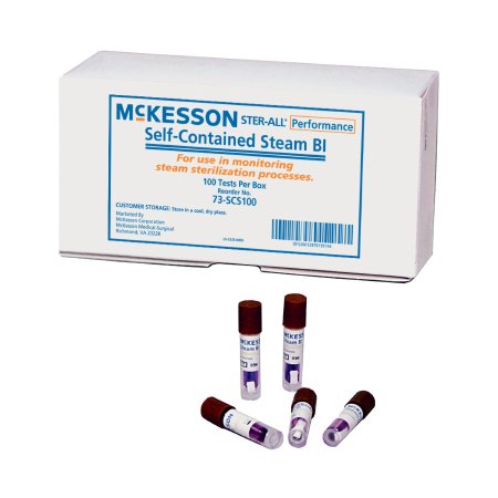 Picture of McKesson Sterilization Biological Indicator Vial Steam73-SCS100