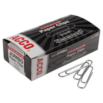 Picture of Paper Clips, Jumbo, Silver, 1,000/PackACC-72500