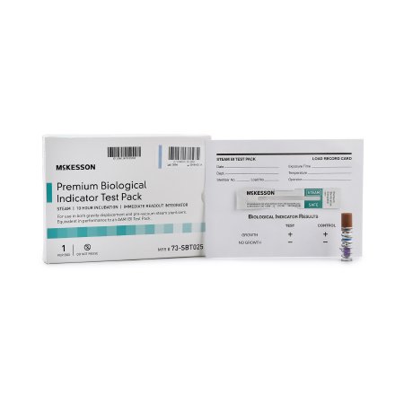 Picture of McKesson Sterilization Biological Indicator Pack Steam73-SBT025