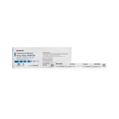 Picture of McKesson Sterilization Chemical Indicator Strip Steam / EO Gas 8 Inch73-DMS250