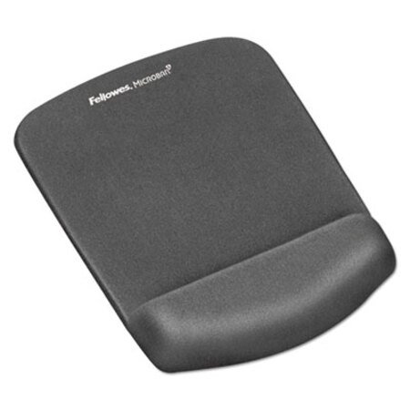 Picture of PlushTouch Mouse Pad with Wrist Rest, Foam, Graphite, 7 1/4 x 9-3/8FEL-9252201