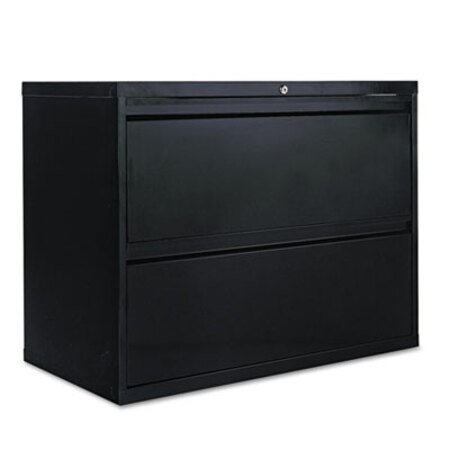 Picture of Lateral File, 2 File Drawers, Black, 36" x 18" x 28"ALE-LF3629BL