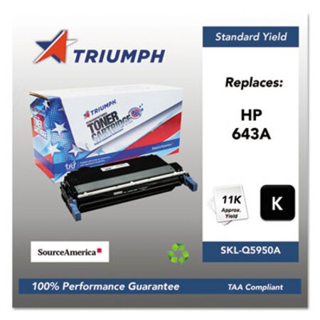 Picture of 751000NSH0283 Remanufactured Q5950A (643A) Toner, 11,000 Page-Yield, BlackSKL-Q5950A