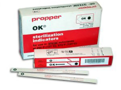 Picture of OK® Sterilization Chemical Indicator Strip Steam 4 Inch26410100