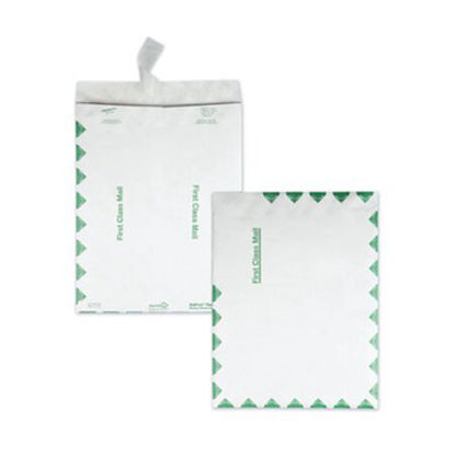 Picture of Catalog Mailers, DuPont Tyvek, #13 1/2, Squar Flap, Redi-Strip Closure, 10 x 13, White, 100/BoxQUA-R1590