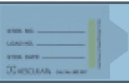 Picture of Aesculap® Sterilization Process Indicator Card Steam / EO GasMD347