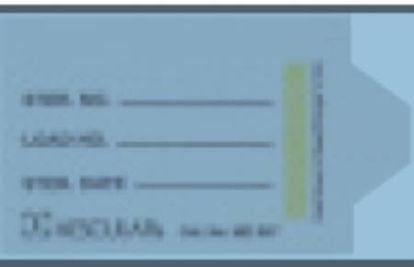 Picture of Aesculap® Sterilization Process Indicator Card Steam / EO GasMD347