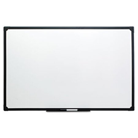 Picture of Dry Erase Board, Melamine, 48 x 36, Black FrameUNV-43629