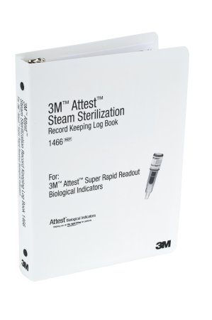 Picture of Sterilizer Log Book 3M™ Attest™ Steam1466