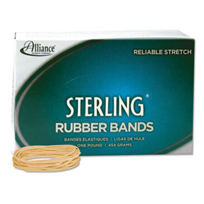 Picture of Sterling Rubber Bands, Size 19, 0.03" Gauge, Crepe, 1 lb Box, 1,700/BoxALL-24195