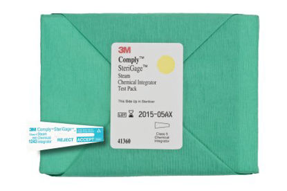 Picture of Comply™ SteriGage™ Sterilization Chemical Integrator Pack Steam 2 Inch41360