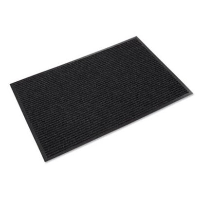 Picture of Needle Rib Wipe and Scrape Mat, Polypropylene, 36 x 60, CharcoalCWN-NR0035CH