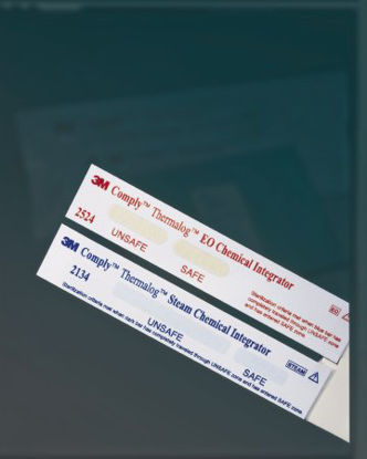Picture of Comply™ Thermalog™ Sterilization Chemical Integrator Strip Steam 4 Inch2134MM