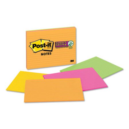 Picture of Meeting Notes in Rio de Janeiro Colors, Lined, 8 x 6, 45-Sheet, 4/PackMMM-6845SSPL