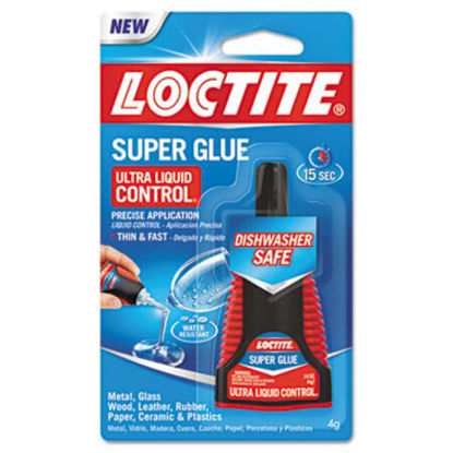 Picture of Ultra Liquid Control Super Glue, 0.14 oz, Dries ClearLOC-1647358