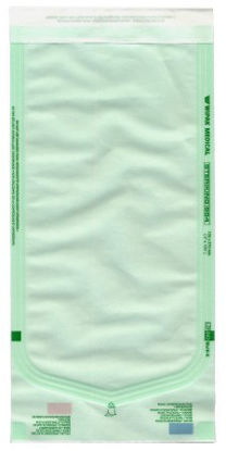 Picture of Sterilization Pouch Steriking® Ethylene Oxide (EO) Gas / Steam 7-1/2 X 13 Inch Transparent / White Self Seal Paper / FilmSS-T5A