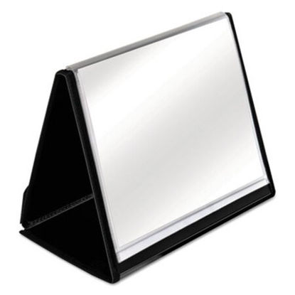 Picture of ShowFile Horizontal Display Easel, 20 Letter-Size Sleeves, BlackCRD-52132