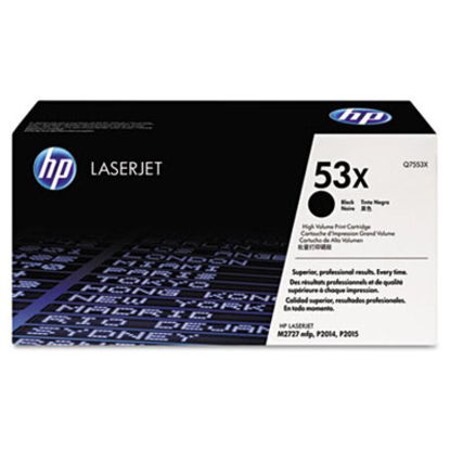 Picture of HP 53X, (Q7553X) High-Yield Black Original LaserJet Toner CartridgeHEW-Q7553X