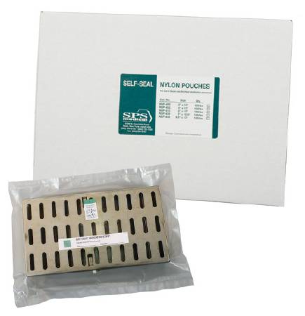 Picture of Sterilization Pouch Dry Heat 3 X 10 Inch Transparent Self Seal NylonNSP-405