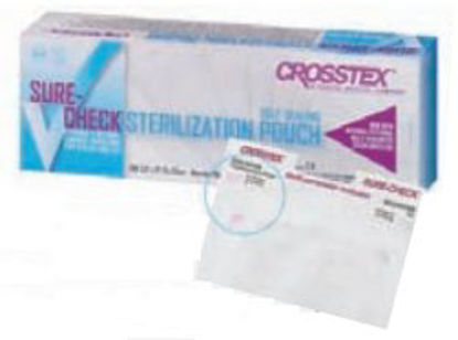 Picture of Sterilization Pouch Sure-Check® Ethylene Oxide (EO) Gas / Steam 12 X 18 Inch Transparent Self Seal FilmSCL12182
