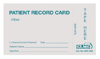 Picture of Sterilization Record Card Steam / EO Gas / Gas PlasmaUPC-250
