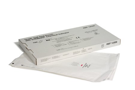 Picture of Sterilization Pouch Tyvek® Gas Plasma 12-1/2 X 22 Inch Transparent / White Self Seal Tyvek® Material12356