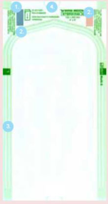 Picture of Sterilization Pouch Steriking® Ethylene Oxide (EO) Gas / Steam 6 X 10-1/2 Inch Transparent Heat Seal Paper / Film6